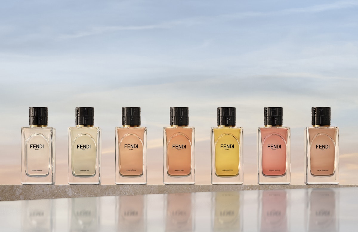 Fendi’s Inaugural Collection Of Fragrances Speaks To Their History 