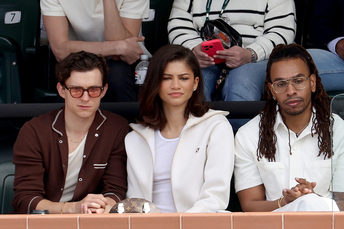 Zendaya Fashions the ‘Baroque Bob’ Hair Trend During the Indian Wells Open